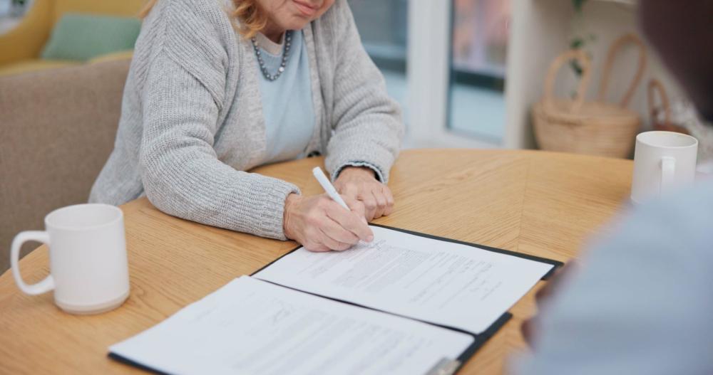 contrat d'obsèque table